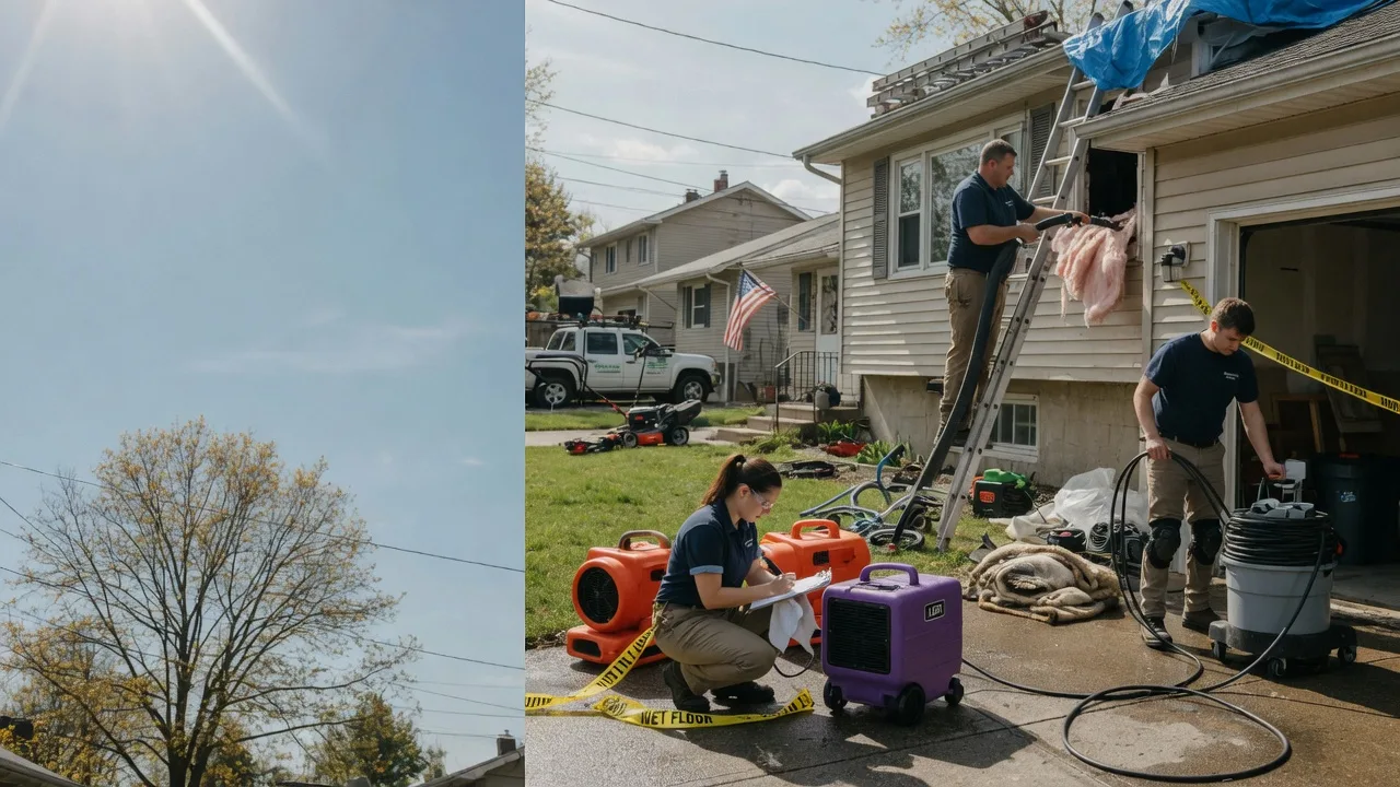 Emergency Water Removal in Farmersville, OH near me